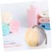 Angoily 4 Pcs Exfoliating Bath Flower Shower Balls - Eco-Friendly Loofah Poufs & Scrub Sponges for Spa-like Home Baths - Buy Online on SooperMarket.com