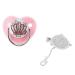 Shop Bling Baby Pacifier - Rhinestone Crown Ultra Soft Silicone BPA Free - Safe Toddler Pacifier Size M (Pink) | Fast International Shipping - Buy Online on SooperMarket.com