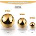Junkin 150-Piece Gold Faux Pearl Vase Filler for Home Party Wedding Decor - Round Pearls in Mixed Sizes - No Hole Gloss Makeup Beads - 8/14/20 mm - Buy Online on SooperMarket.com