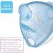 MAM Milk Formula Dispenser - 40g Per Serving, Three Servings Storage, Blue Baby Milk Powder Box - Buy Online on SooperMarket.com