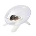 Wheel for Hamster | Hamster Exercise Wheel Running Wheel Small Animal Toys for Hamsters Gerbils Mice Hamster Cage Accessories Troonz White