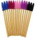 Makeup Brushes gLoaSublim 50Pcs Disposable Mascara Wands Eyelash Brushes Applicator Beauty Tool Portable - Rose Red - Buy Online on SooperMarket.com
