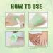 Green Tea Anti-Wrinkle Hand Mask - Hydrating Peel Off Wax for All Skin Types | Nourish & Repair Calluses - Buy Online on SooperMarket.com