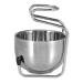 Premium Stainless Steel Shaving Set - Classic Wet Shave Brush Holder & Bowl Stand for Men - Buy Online on SooperMarket.com