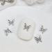 10Pcs 3D Butterfly Nail For Nails Alloy Butterfly Nail Decoration Alloy Nail Butterfly Nail Manicure Accessories Manicure Accessories Orange - Buy Online on SooperMarket.com