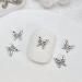 10Pcs 3D Butterfly Nail For Nails Alloy Butterfly Nail Decoration Alloy Nail Butterfly Nail Manicure Accessories Manicure Accessories