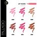 Palladio Lip Stain Hydrating and Waterproof Formula Matte Color Look Longlasting All Day Wear Lip Color Smudge Proof Natural Finish Precise Chisel Tip Marker Rose Rose 1 count (Pack of 1) - Buy Online on SooperMarket.com