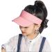 Aidier Kinder Visor Cap for Boys & Girls | Sun Protection Hat for Ages 4-10 | Ideal for Running Golf Tennis & Beach Activities - Pink - Buy Online on SooperMarket.com