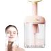 Visiblurry Cleanser Foamer Transparent Manual Facial Cleanser Foamer Type Rotating Foam Maker Portable Facial Cleansing Tools Deep Cleansing Detachable Fine Foam Pink - Buy Online on SooperMarket.com