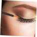 FOYTOKI 100pcs Disposable Eyeliner Brush Lip Gloss Wands Fine Eyeliner Brush Face Makeup Black Plastic - Buy Online on SooperMarket.com