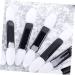 WOFASHPURET Makeup Eyeshadow 100pcs makeup sponge blending sponges for makeup women eyeshadow brush Smudge brush Oval Miss M White - Buy Online on SooperMarket.com