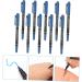 Baluue 10pcs Pen Pen Waterproof Brow Pencil Brow Pen Tool Pen Plastic Blue 13.9x1.8cm Blue - Buy Online on SooperMarket.com