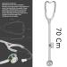 Buy Professional Acoustic Stethoscope for Doctors & Nurses - Royal Rainbow Finish Flexible Tube Soft Ear Knobs - Stainless Steel - Buy Online on SooperMarket.com
