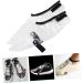 HAPINARY 2 Pairs Barber Shoe Covers Transparent Shoe Covers Salon Barber Cape Shoe Hairdressing Shoes Cover Hair Stylist Shoes Cape Haircut Shoes Protector Cloaks Capes - Buy Online on SooperMarket.com