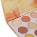 Makeup Palette Warm Tone Colors 12 Colors Eyeshadow Plattet for Wedding Party Office - Buy Online on SooperMarket.com