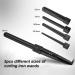 5 in 1 Curling Iron Curling Iron Wand Set Led Adjustable Temperature Hair Styling Curling Iron 5 Curling Irons of Different Sizes to Create Different Hairstyles 110 240V(US) - Buy Online on SooperMarket.com