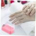Beavorty 4pcs nail polish head box nail bits nail art supplies cleaning stuff nail tech organizers and storage drill bit holder for nails nail drill bits container nail grinding tool case - Buy Online on SooperMarket.com