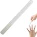 DASHIELL Stainless Steel Nail File - Stainless Steel Finger Nail File Toenail File for Natural Nails Pedicure Tool Nail Care for Home Salon or Travel Use A-12 short - Buy Online on SooperMarket.com
