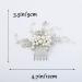 Easedaily Silver Rhinestone Bridal Hair Comb - Wedding Hair Accessory for Women - Buy Online on SooperMarket.com