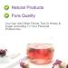 Dried Violets 35g - Sweet Violet Tea and Edible Flowers for Natural Food Coloring - Buy Online on SooperMarket.com