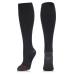 NEWZILL Compression Dress Socks 15-20mmHg for Men & Women Cotton Rich Comfortable Socks BEST Stockings for Running Large-X-Large Black