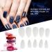 False Nails - Full Cover Oval Nail Art Tips | 500pcs Natural Color | International Shipping - Buy Online on SooperMarket.com