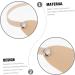 NOLITOY 10pcs Eyebrow Practice Skin Silicone Fake Skin Headband Eyebrow Practice Headband Real Person - Buy Online on SooperMarket.com