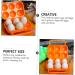 Hemoton 2pcs Outdoor Egg Carton Fridge Food Tray Outdoor Egg Container Egg Organizers Devil Travel Water Bag - Buy Online on SooperMarket.com