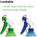 Mister Spray Bottles 16.9oz/500ml - Adjustable Storage Containers for Hair, Plants, and Cleaning - Includes Mini Funnel, Adhesive Hook, and Labels (Blue/Green) - Buy Online on SooperMarket.com