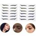 NOLITOY 36 Pairs Glitter Eyeliner Self- Adhesive Reusable Double Eyelid Tapes Flash Skin Patch Miss - Buy Online on SooperMarket.com