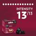 Lavazza A Modo Mio Espresso Intenso Coffee Capsules - 16 Count Pack | Intensity 13 Arabica and Robusta Blend | Spicy Notes | Medium-Dark Roasting | Compostable Pods - Buy Online on SooperMarket.com