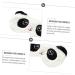 Angoily Plush Silk Eye Mask Set - 2pcs Cartoon Blindfolds for Sleep & Travel Comfortable Satin Eye Cover for Adults - Black & White - Buy Online on SooperMarket.com