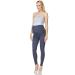 SOFTSAIL Maternity Leggings Pregnancy Pants Cotton Trousers with Belly Support Over Bump High Waisted Stretchy Soft Women Maternity Clothes Pregnancy Wear 20 Denim