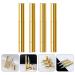 Minkissy 4-Piece Cosmetic Bottle Brush Tip Set - Empty Gel Nail Polish and Oil Pencil Containers with Aluminum Tube for Cosmetics & Airspace Monitoring - Buy Online on SooperMarket.com