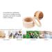Akozon Baby Teether Toys - 10pcs Natural Wooden Teething Rings & Bracelets | Safe Baby Teething Accessories | Ideal DIY Craft - Buy Online on SooperMarket.com