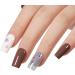 AILLSA Brown Gel Nail Polish 15 ML - Coco Color Dark Brown Varnish for Salon & Home Use - Buy Online on SooperMarket.com