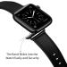 OUHENG Genuine Leather Band Replacement Strap Compatible with Apple Watch Ultra Series - Black | 49mm/45mm/44mm/42mm - Buy Online on SooperMarket.com