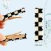 Whaline 14Pcs White Black Checker Hair Clips - No Bend, No Crease Wave Geometric Duckbill Clip for Girls, Women, Toddlers - Korean Styling Barrettes - Buy Online on SooperMarket.com