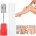 Nail Drill Bit - Stainless Steel Pedicure Drill Bit Nail Grinding Head Foot Calluses Sanding Polishing Head Manicure Nail Bits Electric Drill Bit Nail Remover and Sanding Tools(A1F) - Buy Online on SooperMarket.com