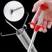 60cm Sewer Pipe Unblocker | Bathroom Hair Drain Cleaner & Spring Snake Tool for Kitchen Accessories - Buy Online on SooperMarket.com