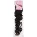 Beauty7 - 50 Pcs Curly Microring Extensions | 24 #1B Black Brown | Real Remy Hair Body Wave - International Shipping Available - Buy Online on SooperMarket.com