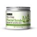 Tea Tree Facial Scrub Made for Sensitive Skin-Gentle Exfoliation Cleanses the Skin Even-toned Skin Natural Face Scrub Daily Skincare Vegan and Cruelty Free 10.58 0Z