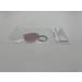 Shop Heart Pet Aluminum | Engraved Dog & Cat Brands | Colorful Light & Robust | Fastening Ring - Pink - Buy Online on SooperMarket.com