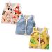 XM-Amigo Baby Boys Winter Autumn Warm Baby Boys' Thick Gilets Waistcoat Cardigan Top Shoulder Baby Boys'Thick Waistcoat Jackets Thick Vest (Recommended Kids Height:60-73cm) 5-6 Years Boys 02-3set