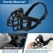 Adjustable Silicone Basket Dog Muzzle - Breathable Comfortable & Prevents Barking Biting & Chewing - Ideal for All Breeds - Buy Online on SooperMarket.com