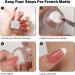 Premium Nail Stamp Set for French Manicure | Nail Design Accessories | International Shipping - Buy Online on SooperMarket.com