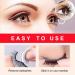 Cacacook Self-Adhesive Eyelashes - Reusable 3D Fluffy False Lashes | Glue-Free Natural Waterproof Long Eyelashes for Stunning Makeup - Buy Online on SooperMarket.com