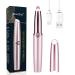 Rechargeable Eyebrow Hair Remover Painless-Precision Eyebrow Trimmer Eyebrow Razor Tool for Face Lips Nose Facial Hair Removal for Men Women Reazeal