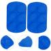 Cabilock Silicone Mold 6 Pcs Six Egg Mold Silicone Molds Capacillos para Cupcake Easter Egg Shaped Molds Chocolate Mold 22.2X12.7CMx3pcs Bluex3pcs - Buy Online on SooperMarket.com