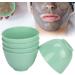 5 Pieces Silicone Bowl Facial Mask Mixing Bowl DIY Face Mask Bowl for Home Use Facial Mask Mud Mask and Other Skincare Products - Buy Online on SooperMarket.com